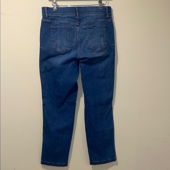 Womens SPANX Ankle Straight Leg Jeans in Vintage Indigo - Picture 8 of 9